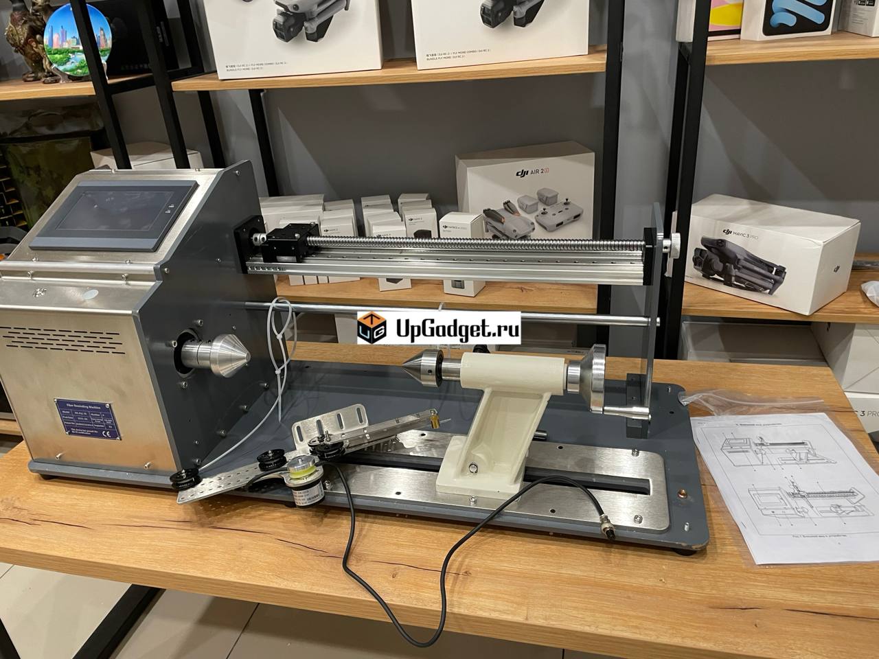 Станок для намотки оптоволокна Н2 "Катушки Оптоволокно для FPV "