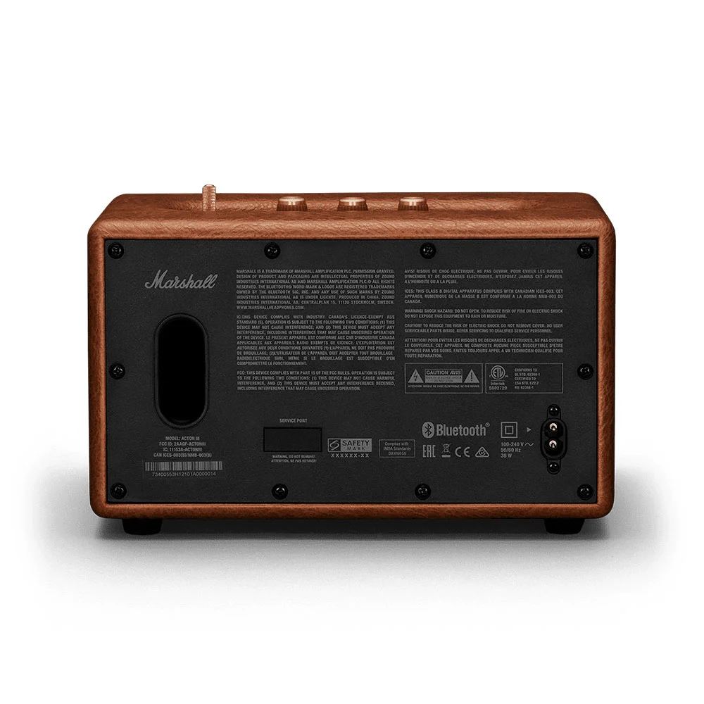 Аудиосистема Marshall Acton BT III, Коричневый