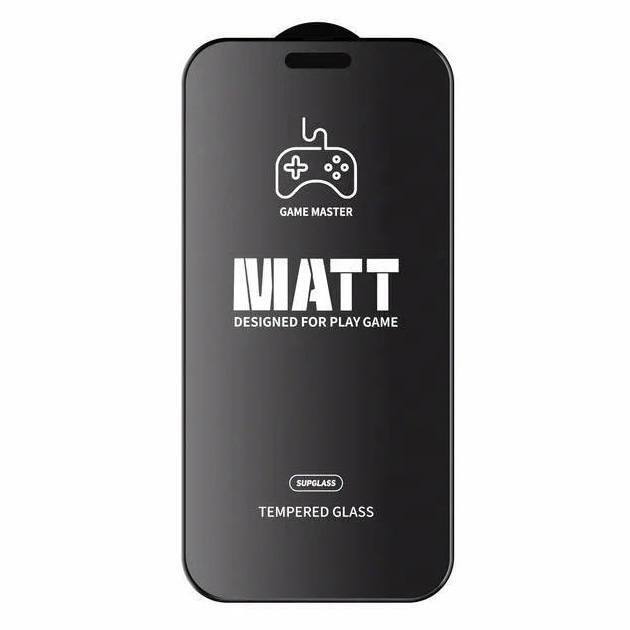 Защитное стекло SupGlass для iPhone 15 Pro матовое