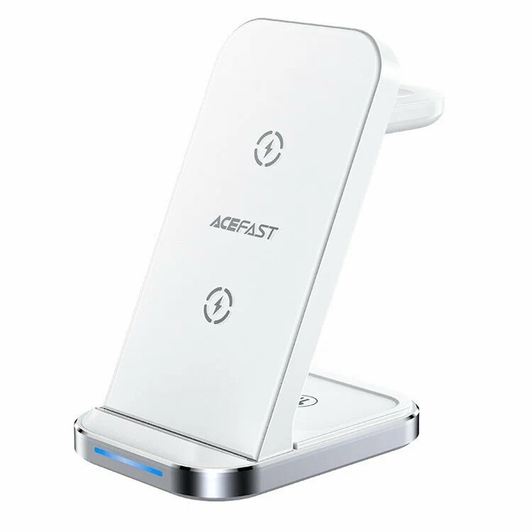 Беспроводное зарядное устройство Acefast E15 3in1 Белый