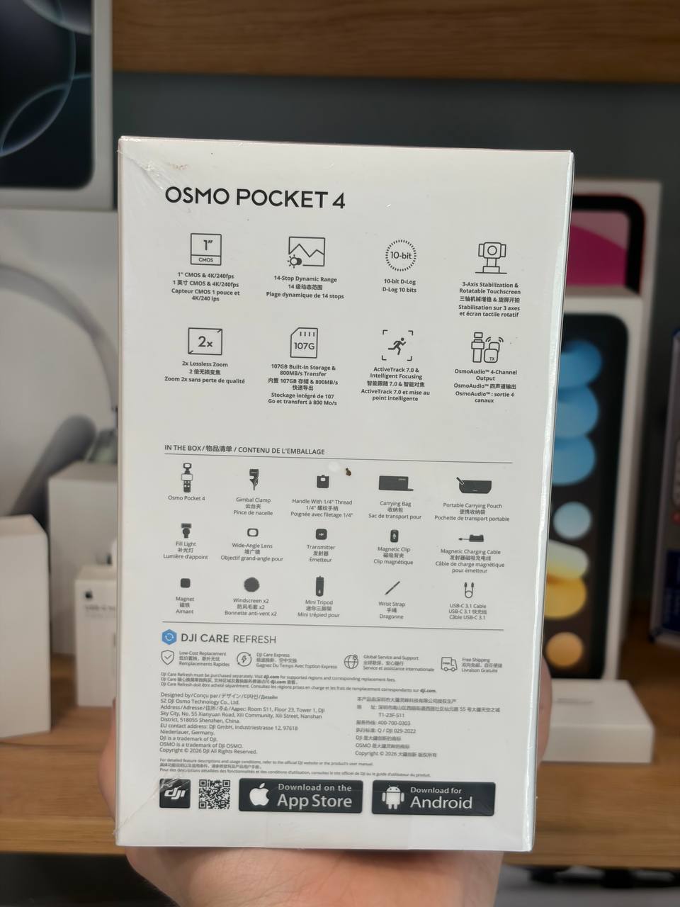 Экшн-камера DJI Osmo Pocket 4 Creator Combo