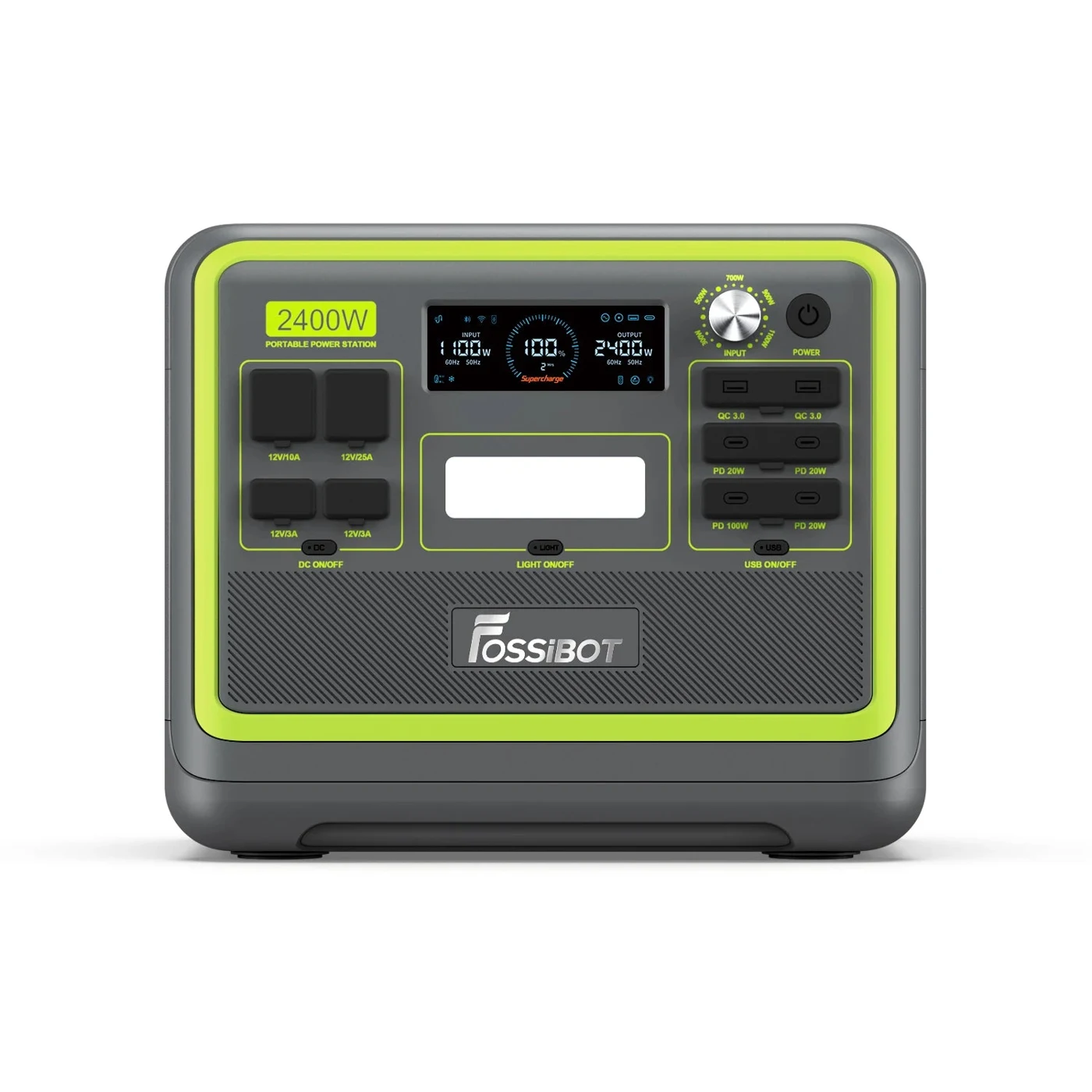 Портативная зарядная станция FOSSiBOT F2400 EU (2400 Вт, 2048 Втч)