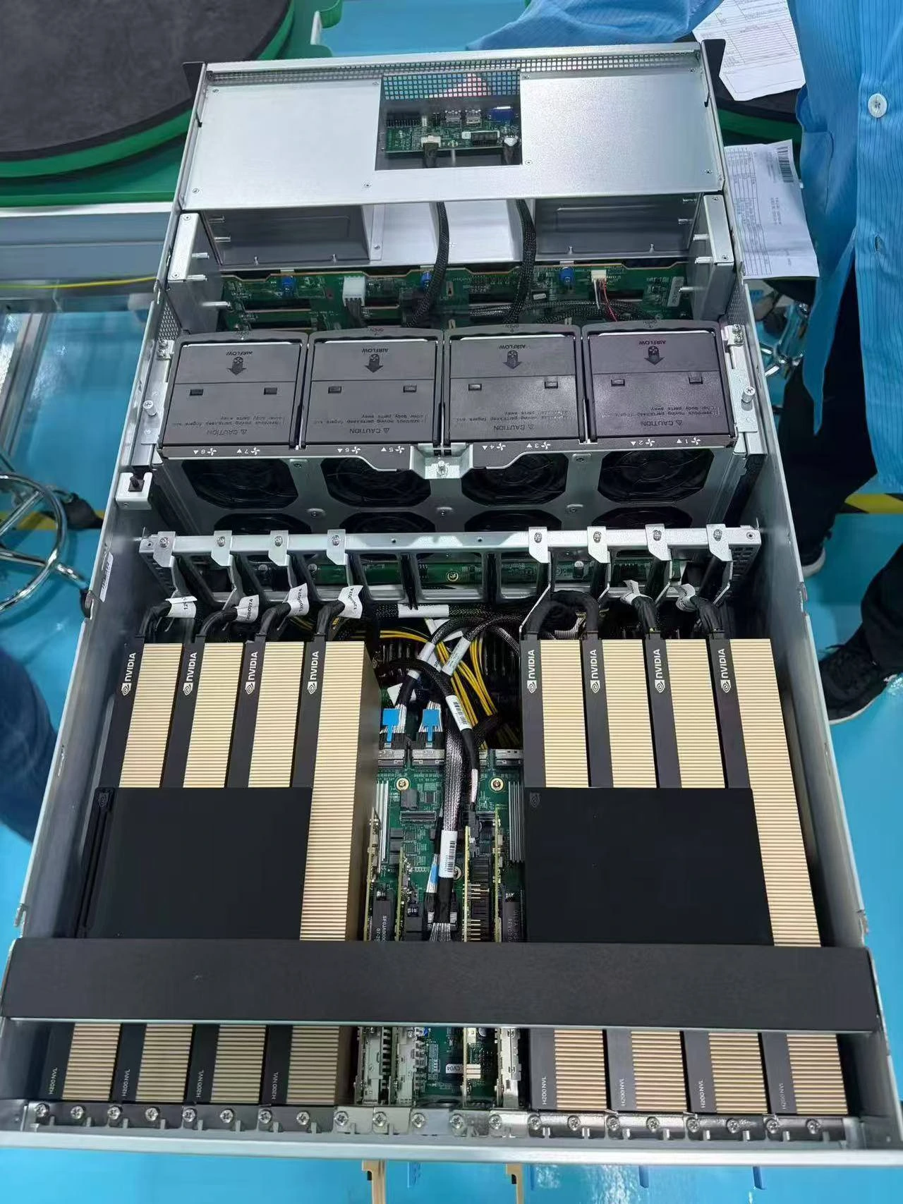 GPU-сервер 8 × NVIDIA H200 NVL 141 ГБ, 2 ТБ RAM, 6U